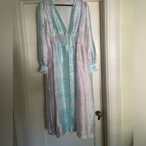 hill house tati duster sz 3 fits like a small/medium euc